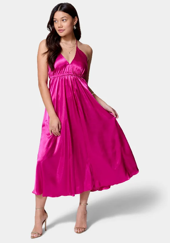 Satin Flow Dress