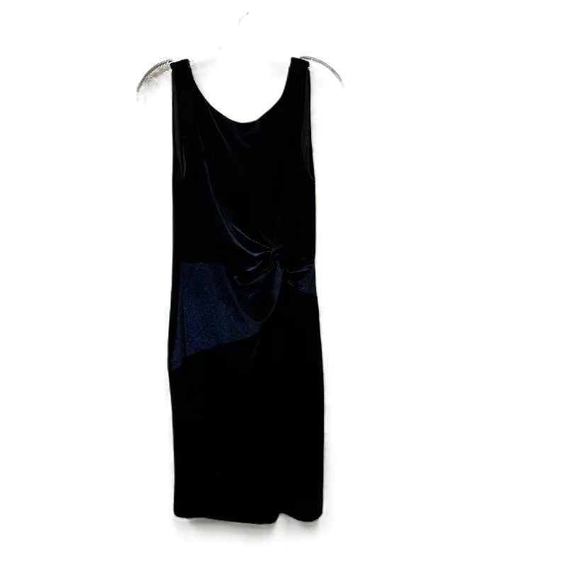 Dress Party Midi By Calvin Klein In Navy, Size: M