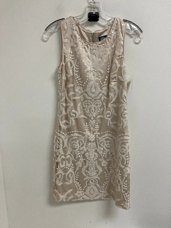 Dress Party Midi By Vince Camuto In Cream, Size: Xs