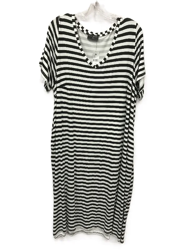 Black & White Dress Casual Maxi By Lane Bryant, Size: 2x