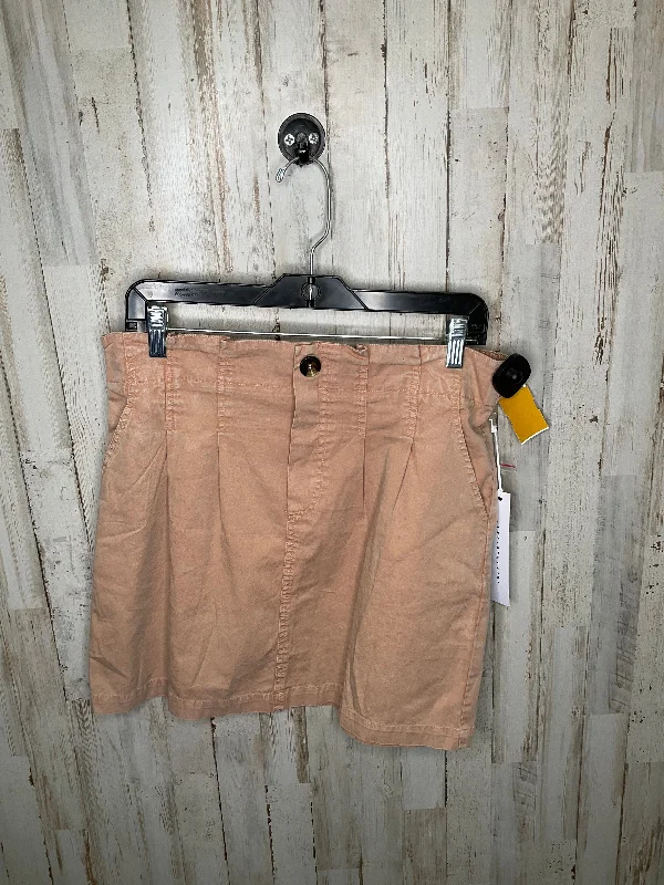 Tan Skirt Midi Jane And Delancey, Size M