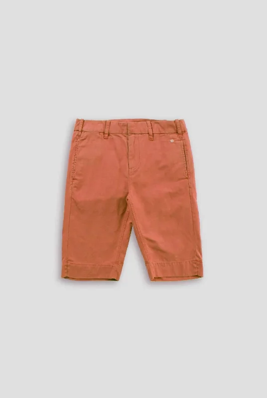 Women's Long Short In Tangerine