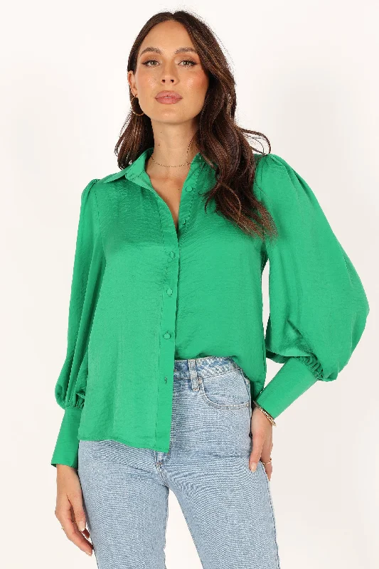 Lenora Shirt - Green