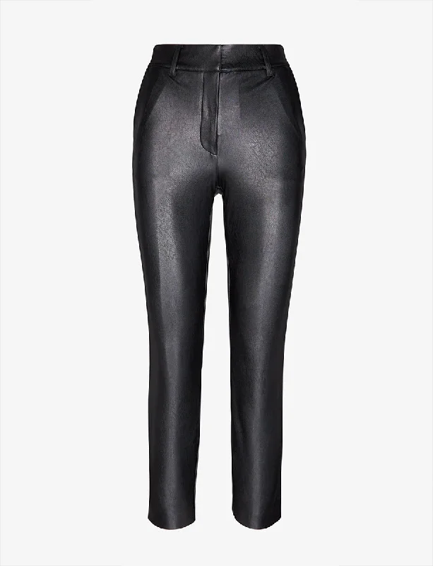 Faux Leather 7/8 Trouser